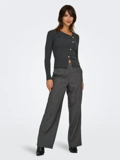New JDYBLOOM Tapered fit Bukser i wide fit Dame Bukser