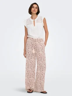 JDYBREE Wide leg fit Bukser i wide fit Dame Bukser