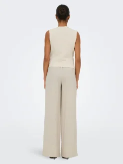 Online JDYCARA Wide leg fit Bukser i wide fit Dame Bukser