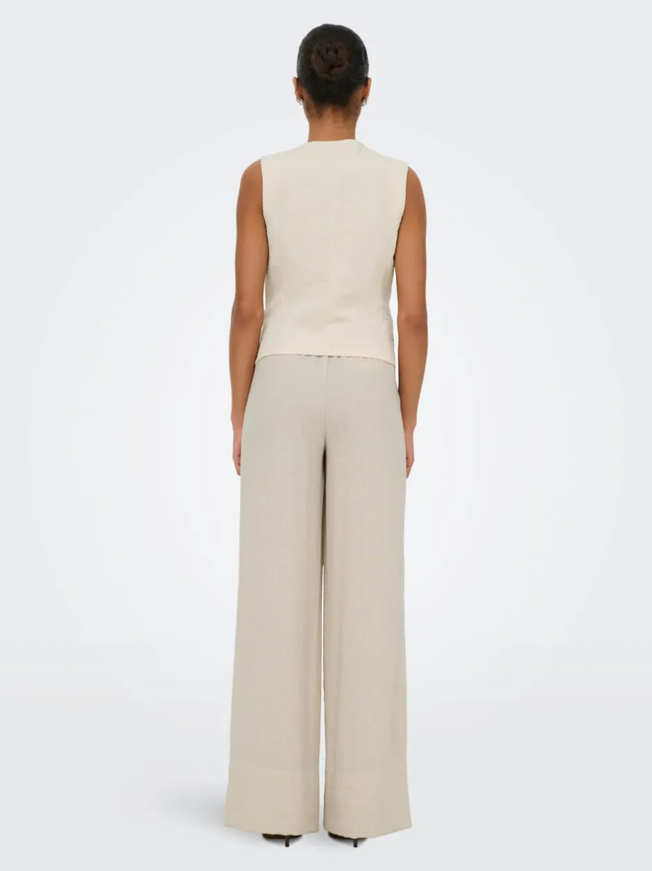 Online JDYCARA Wide leg fit Bukser i wide fit Dame Bukser