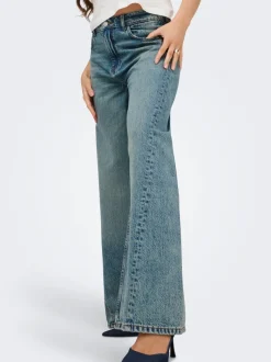 JDYCARINA Høj talje Wide leg fit Jeans Dame Jeans|Jeans