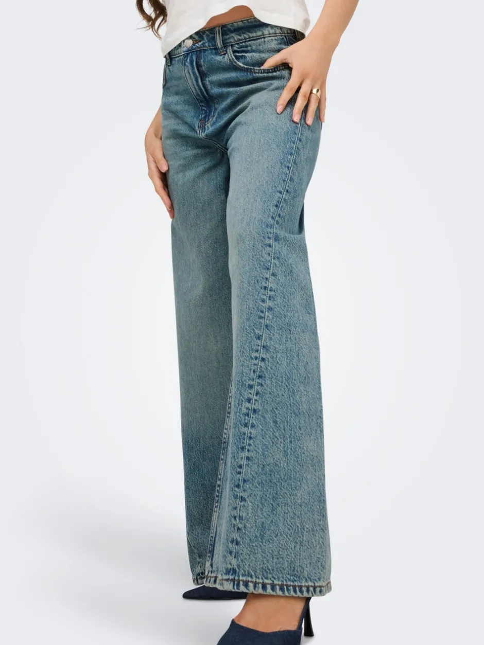 JDYCARINA Høj talje Wide leg fit Jeans Dame Jeans|Jeans