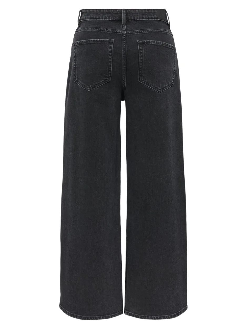 Outlet JDYCARINA Høj talje Wide leg fit Jeans Dame Jeans|Jeans