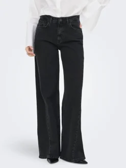 Outlet JDYCARINA Høj talje Wide leg fit Jeans Dame Jeans|Jeans