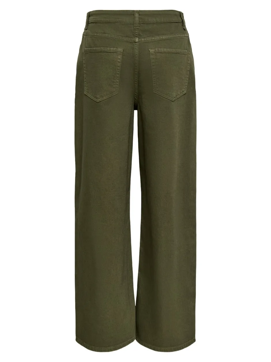 Discount JDYCARINA Høj talje Wide leg fit Jeans Dame Jeans|Jeans