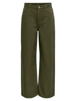 Discount JDYCARINA Høj talje Wide leg fit Jeans Dame Jeans|Jeans