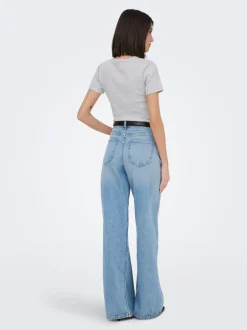 Best JDYCARINA Høj talje Wide leg fit Jeans Dame Jeans|Jeans