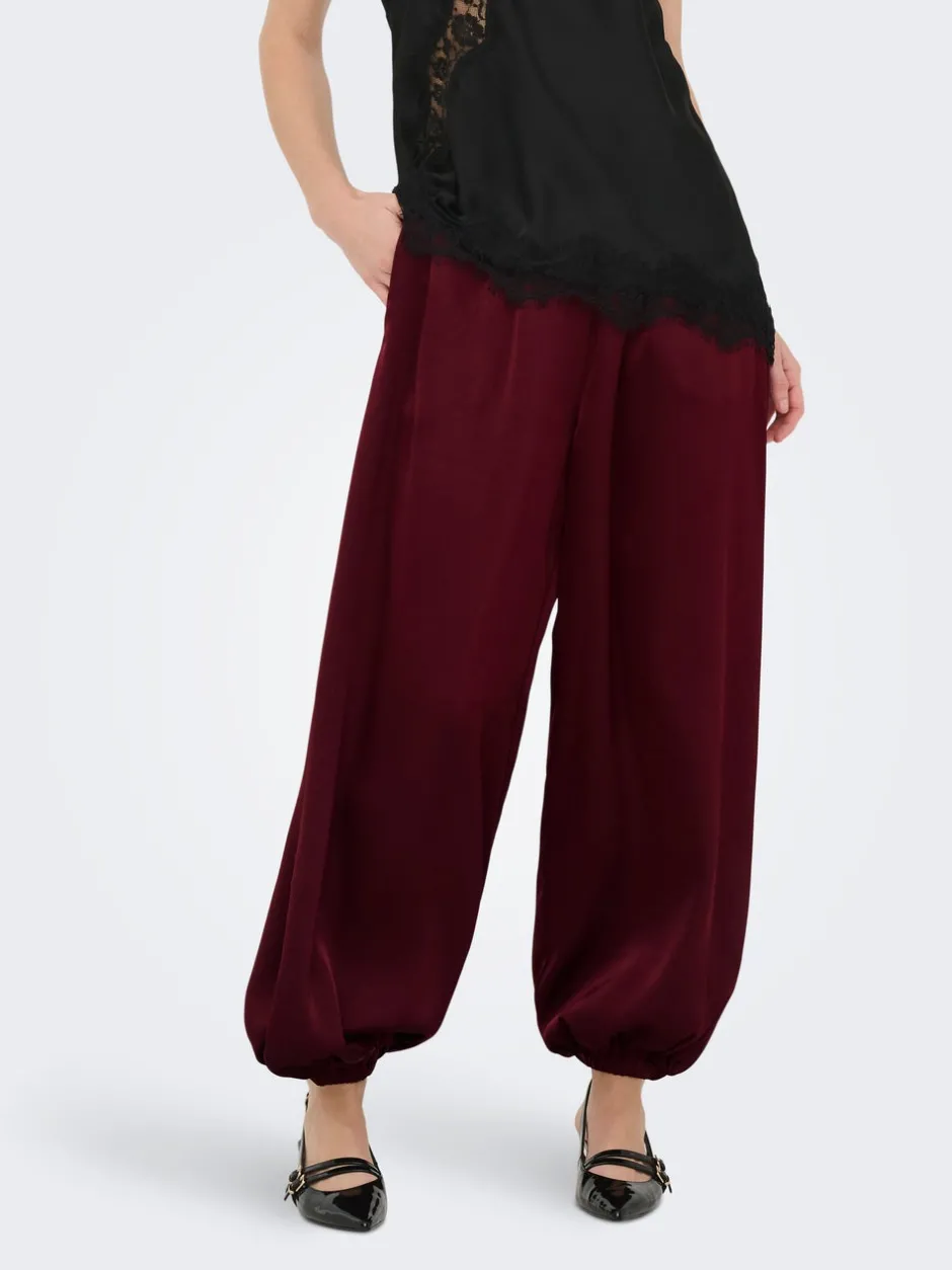 Sale JDYCASSY Balloon fit Bukser i wide fit Dame Bukser
