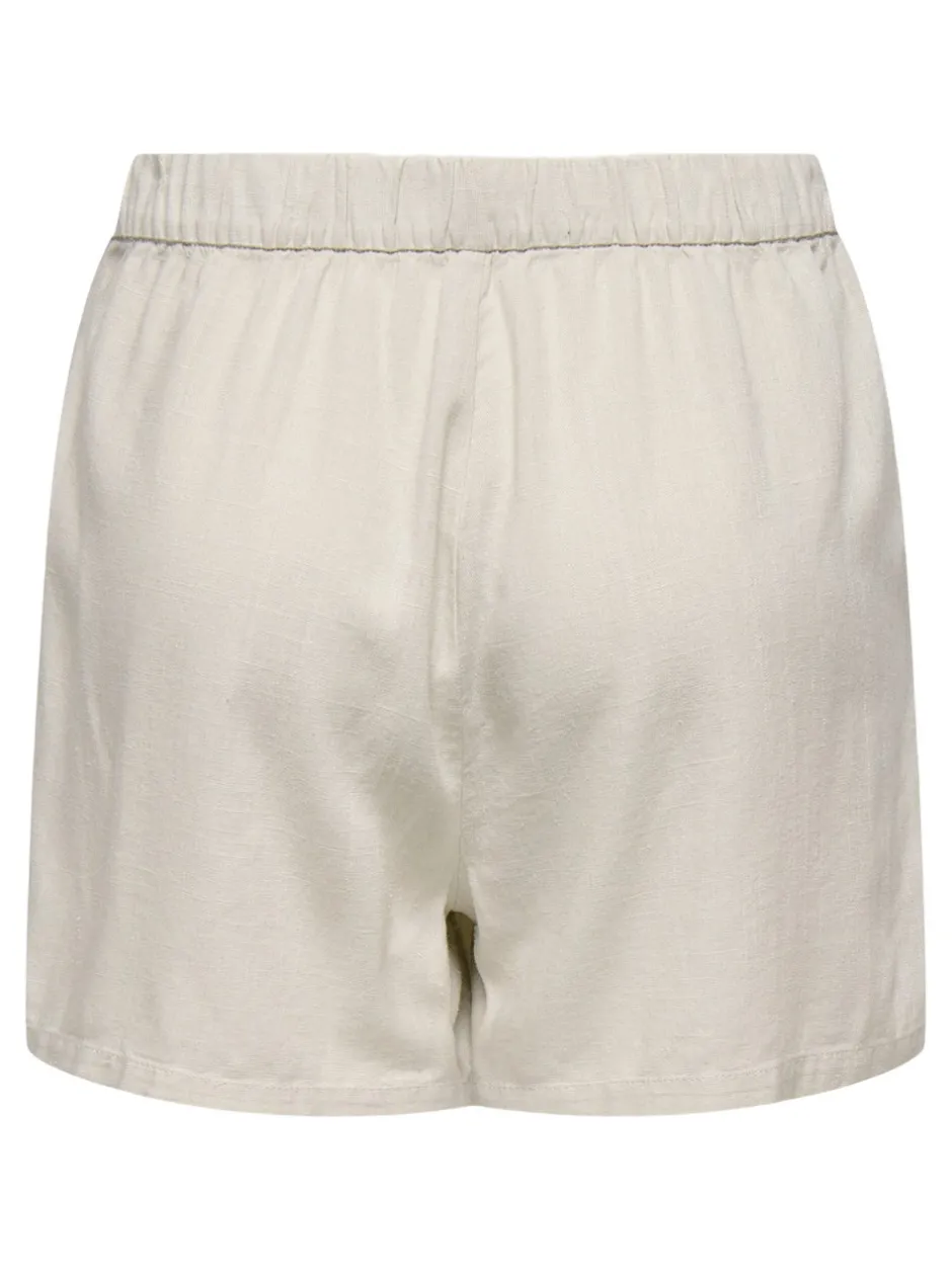 Outlet JDYCAYA Høj talje Regular fit Hør Shorts Dame Shorts