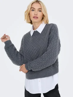 Online JDYCELESTE Striktrøje Dame Strik & Cardigans