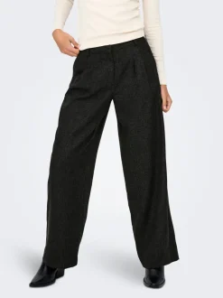 Sale JDYCHARLY Wide leg fit Bukser i wide fit Dame Bukser