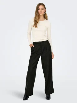 Sale JDYCHARLY Wide leg fit Bukser i wide fit Dame Bukser