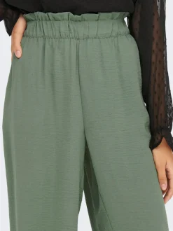 Online JDYDIVYA Regular fit Bukser i wide fit Dame Bukser