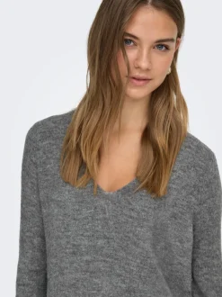 Best JDYELANORA Lang kjole Dame Strik & Cardigans|Kjoler