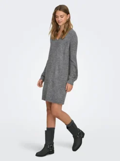 Best JDYELANORA Lang kjole Dame Strik & Cardigans|Kjoler