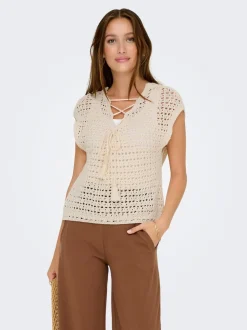 Hot JDYELLIS Top Dame Strik & Cardigans|Toppe