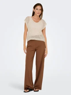 Hot JDYELLIS Top Dame Strik & Cardigans|Toppe