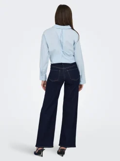 Outlet JDYFELINA-FINA Høj talje Wide leg fit Jeans Dame Jeans|Jeans