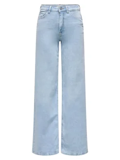 Discount JDYFELINA-FINA Høj talje Wide leg fit Jeans Dame Jeans|Jeans