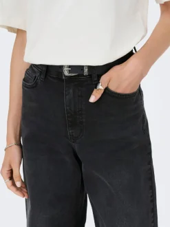 Hot JDYFELINA-FINA Høj talje Wide leg fit Jeans Dame Jeans|Jeans