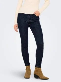 Best JDYFINA Mellemhøj talje Skinny fit Ankellængde Jeans Dame Jeans|Jeans