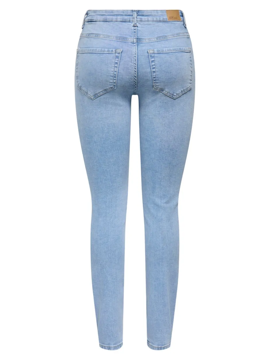 Clearance JDYFINA Mellemhøj talje Skinny fit Jeans Dame Jeans|Jeans