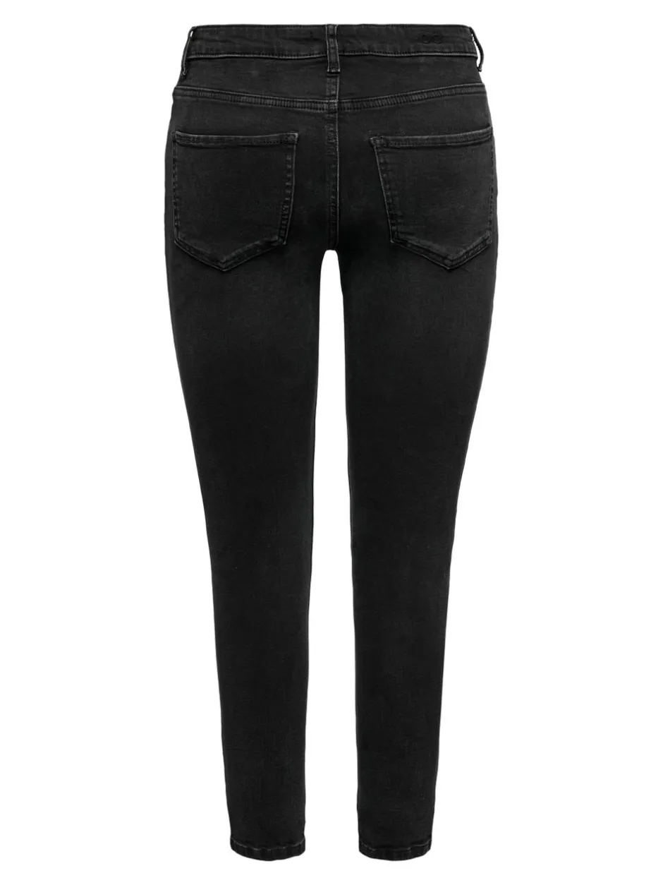 Clearance JDYFINA Mellemhøj talje Skinny fit Ankellængde Jeans Dame Jeans|Jeans
