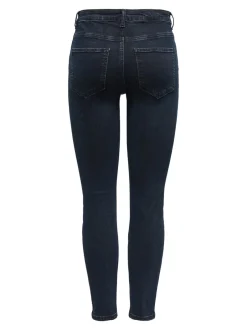 Outlet JDYFINA Mellemhøj talje Skinny fit Ankellængde Jeans Dame Jeans|Jeans