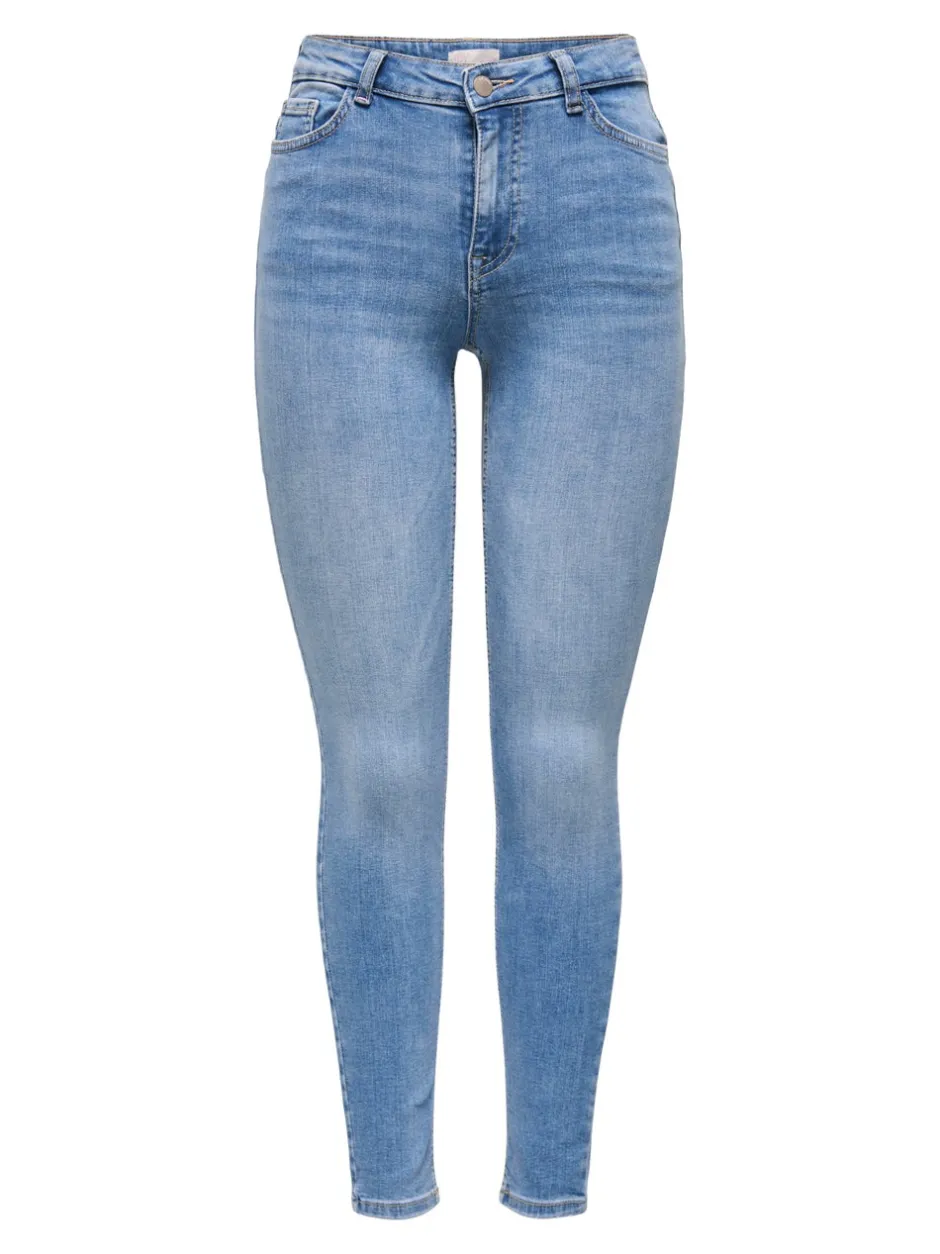 Clearance JDYFINA Mellemhøj talje Skinny fit Ankellængde Jeans Dame Jeans|Jeans