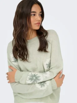 New JDYFLORIS Striktrøje Dame Strik & Cardigans