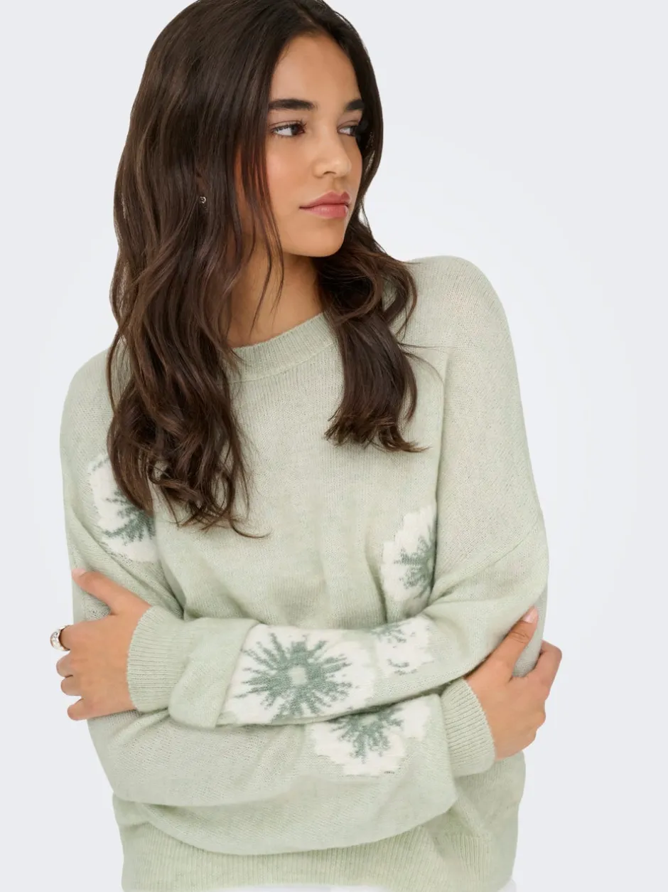 New JDYFLORIS Striktrøje Dame Strik & Cardigans