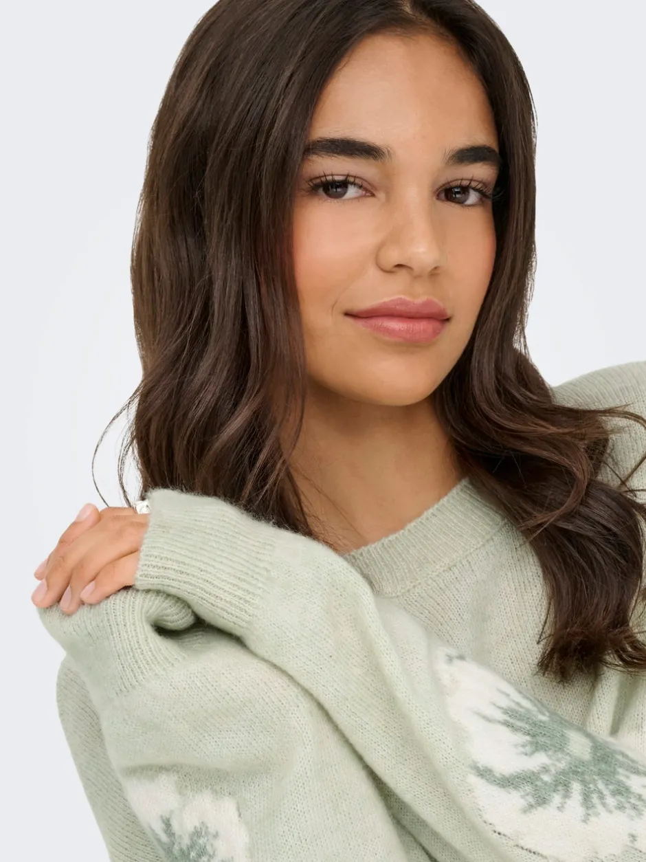 New JDYFLORIS Striktrøje Dame Strik & Cardigans