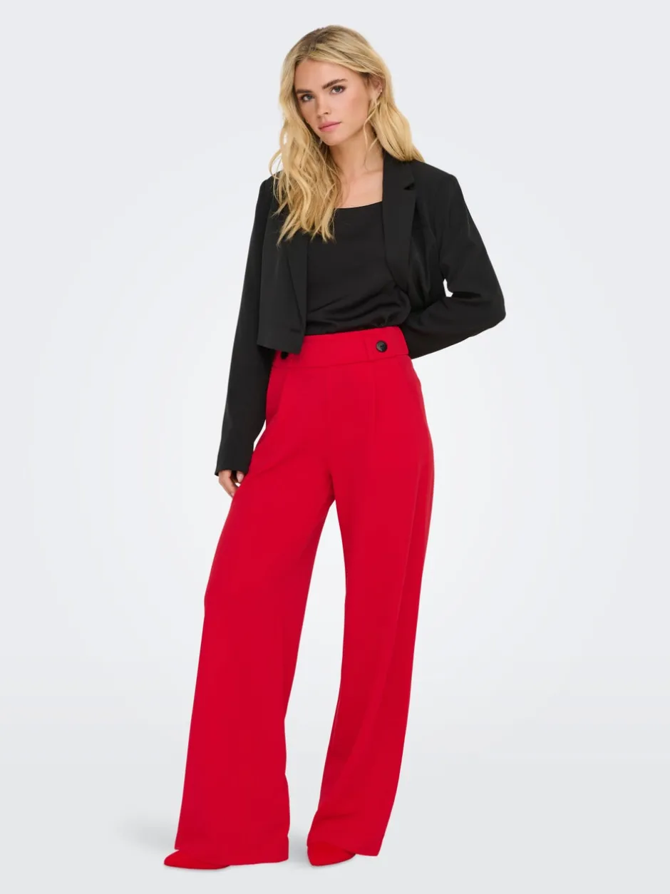Sale JDYGEGGO Wide leg fit Bukser i wide fit Dame Bukser
