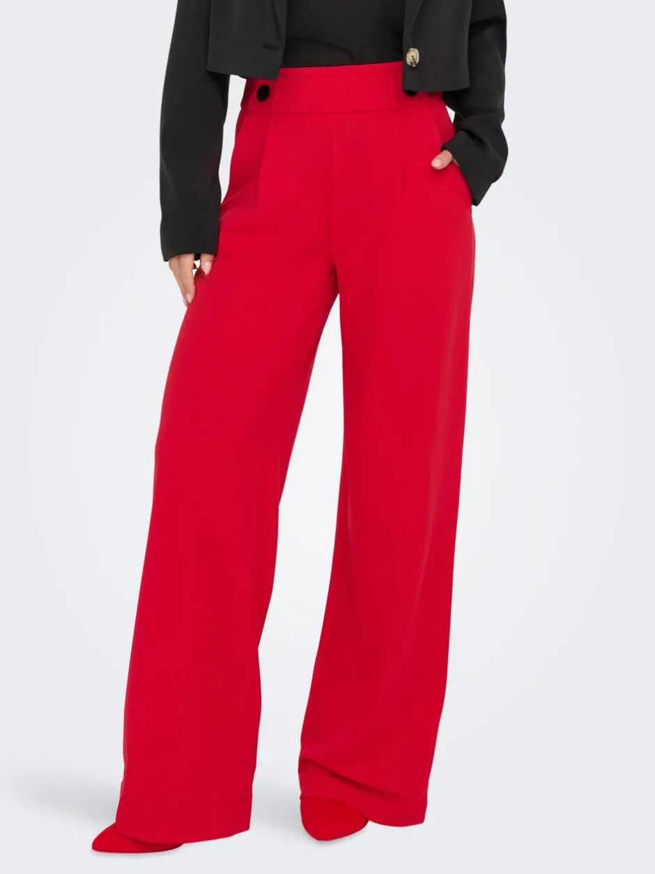Sale JDYGEGGO Wide leg fit Bukser i wide fit Dame Bukser
