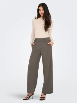 Sale JDYGEGGO Wide leg fit Bukser i wide fit Dame Bukser
