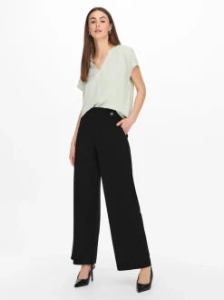 New JDYGEGGO Wide leg fit Bukser i wide fit Dame Bukser