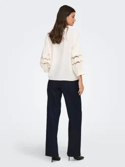 Sale JDYGEGS Høj talje Wide leg fit Jeans Dame Jeans|Jeans