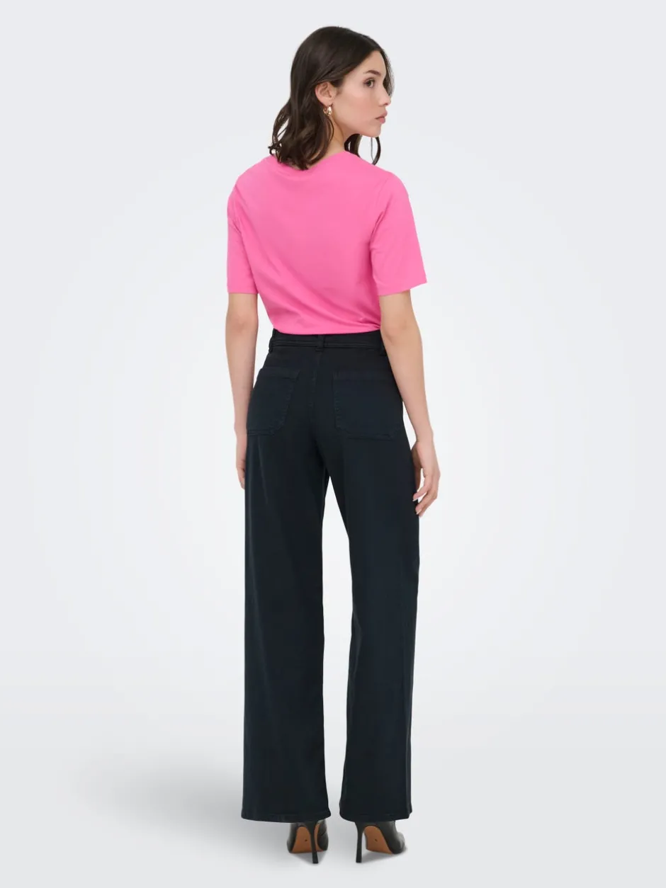 Online JDYIRIS Regular fit Bukser i wide fit Dame Bukser
