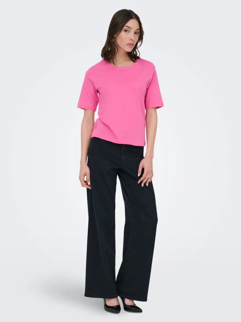 Online JDYIRIS Regular fit Bukser i wide fit Dame Bukser