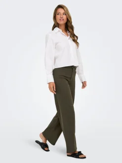 Hot JDYIRIS Regular fit Bukser i wide fit Dame Bukser