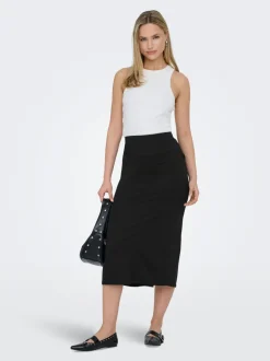 Clearance JDYIVY Nederdel Midinederdel Dame Nederdele