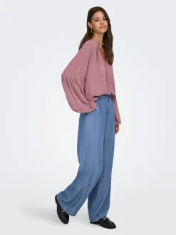 Best JDYJASPER Wide leg fit Bukser i wide fit Dame Bukser