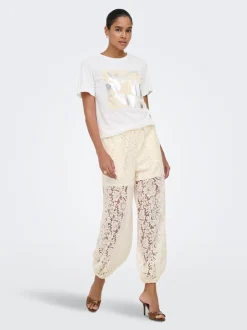 Clearance JDYJULIA Balloon fit Blondebukser Dame Bukser