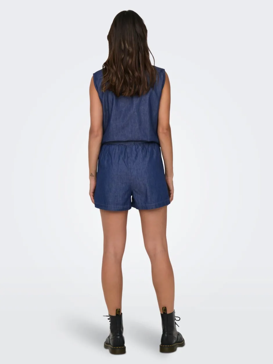 Best JDYKAI Høj talje Regular fit Denim-shorts Dame Shorts