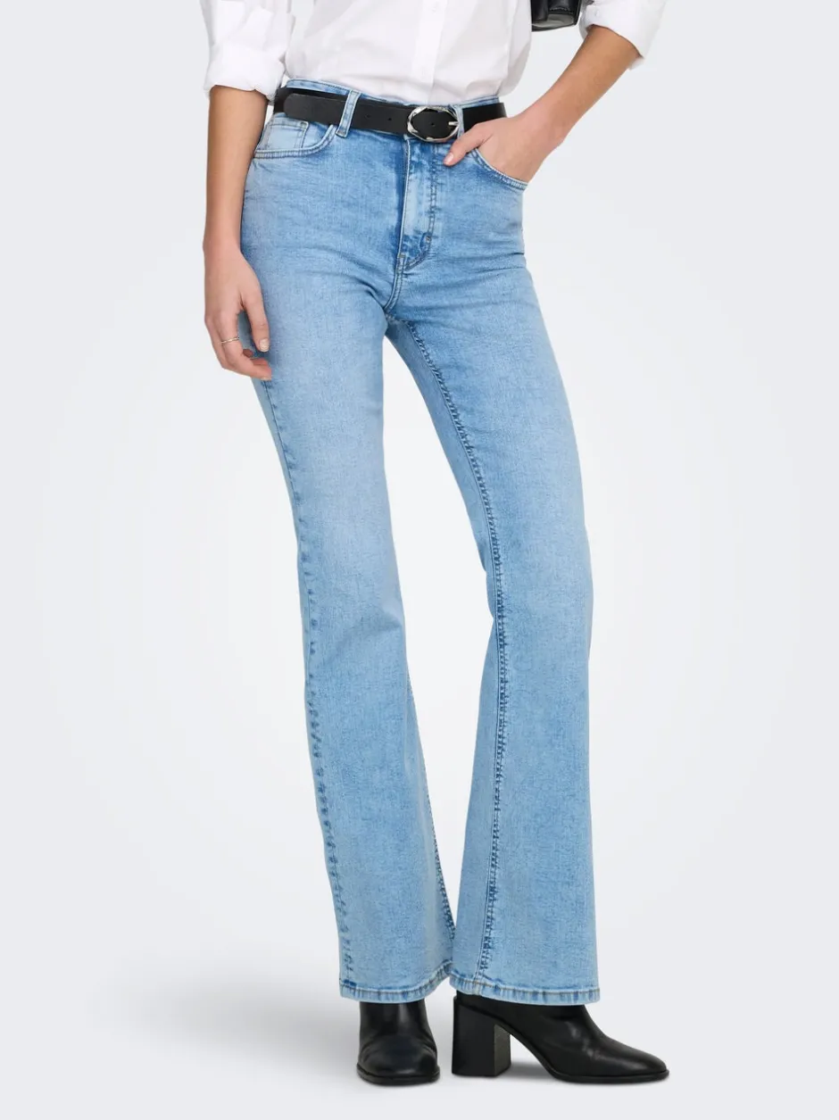 Sale JDYKATHY Høj talje Flared fit Jeans Dame Jeans|Jeans