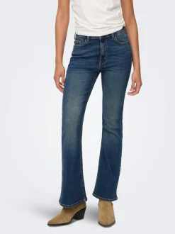 Online JDYKATHY Høj talje Flared fit Jeans Dame Jeans|Jeans