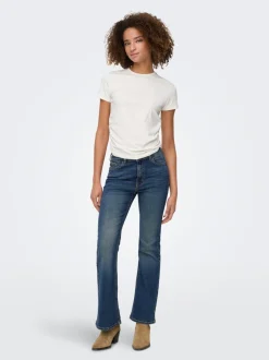 Online JDYKATHY Høj talje Flared fit Jeans Dame Jeans|Jeans
