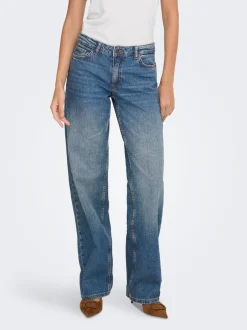 Sale JDYKATIE Lav talje Straight fit Jeans Dame Jeans|Jeans