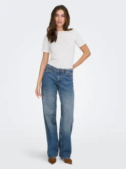 Sale JDYKATIE Lav talje Straight fit Jeans Dame Jeans|Jeans