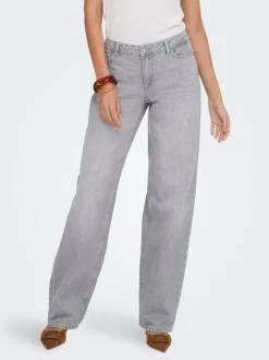 Clearance JDYKATIE Lav talje Straight fit Jeans Dame Jeans|Jeans
